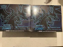 Pokemon TCG Phantasmal Flame ETB - Pokemon Center Exclusive (Lot Of 2) - Image 1