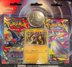 Pokemon TCG Raikou 2 Pack Blister Mega Evolution & Phantasmal Flames - Image 3