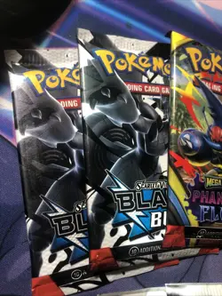 Pokemon 10 Pack Sealed Lot 2 BLACK BOLT 2 PHANTASMAL 6 WHITE FLARE 10 Sealed Lot - Image 2