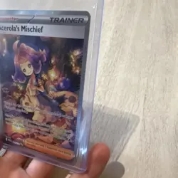 Pokemon Acerola's Mischief Me01 Special Illustration Rare Full Art Holo 183/132 - Image 3