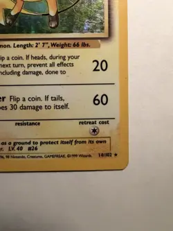 Pokemon TCG Raichu Base Set Holo - Image 4