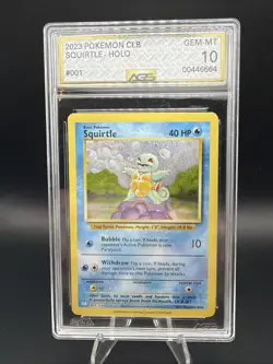 Pokemon TCG Squirtle Classic Collection AGS 10 Gem Mint - Image 1