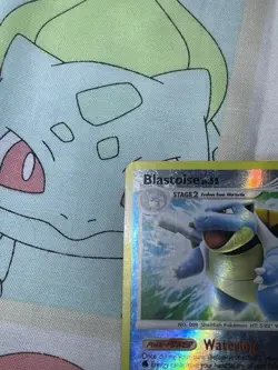 Blastoise 2/132 Secret Wonders Reverse Holo Pokemon TCG Lightly Played - Image 2
