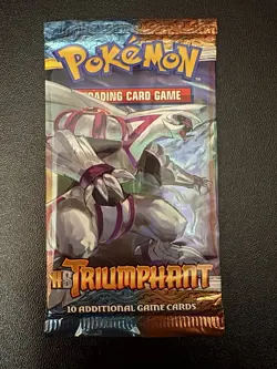 Pokemon HS Triumphant Sealed Booster Pack 18.554g - Image 1