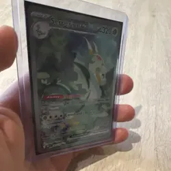 Pokemon Serperior ex Sv: Black Bolt Illustration Rare Holo 164/086 HP 320 - Image 4