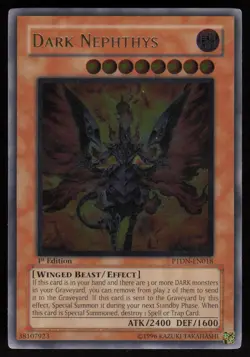 Dark Nephthys (UTR) PTDN-EN018 PTDN Phantom Darkness 1st Edition Yu-Gi-Oh - Image 1