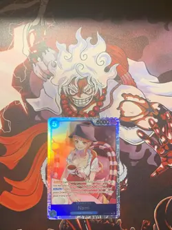 Nami OP11-054 A Fist of Divine Speed ONE PIECE TCG English NM SR Foil - Image 1