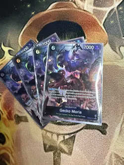 One Piece TCG PRB02-013 Gecko Moria Alt Art Rare Alternate - Image 1