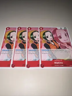 One Piece OP02-015 Makino X4 Playset English Uncommon One Piece TCG Non-foil - Image 4