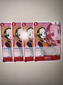 One Piece OP02-015 Makino X4 Playset English Uncommon One Piece TCG Non-foil - Image 5