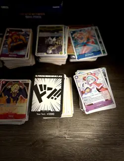 Bandai One Piece Card Game BULK LOT!! RARES! DONS! LEADERS! 350+ CARDS! - Image 3