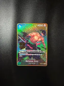 One Piece Card Roronoa Zoro OP06-118 2nd anniversary ENG Inglese Near Mint NM - Image 1