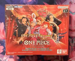 New Sealed One Piece Extra Booster Heroines Edition Box (EB-03) With Dash Pack - Image 2