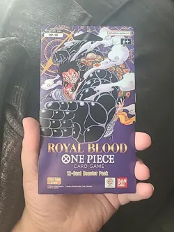 One Piece TCG OP-10 Royal Blood Sleeved Booster Pack- Sealed English . - Image 1