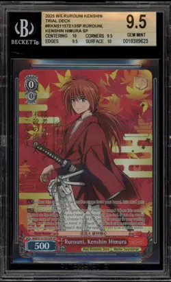 Weiss Schwarz Rurouni Kenshin Himura Trial Deck RKN/S115-TE13SP SP BGS 9.5 - Image 1