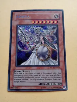 PP02-EN018 Athena Secret Rare Yugioh Card - Image 1