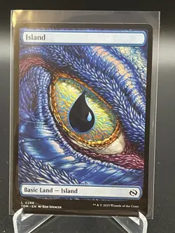 Island MTG Card - Dragon’s Eye Land - Tarkir Dragonstorm 288 - Image 1