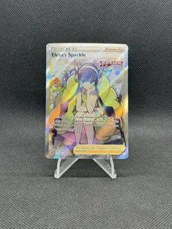 Elesa's Sparkle Full Art Ultra Rare Crown Zenith Holo Card 147/159 NM Condition - Image 1