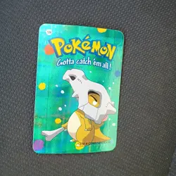 Cubone Holo #104 - Vintage Vending Machine Prism Sticker 2000 - Pokemon Card - Image 1