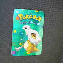 Cubone Holo #104 - Vintage Vending Machine Prism Sticker 2000 - Pokemon Card - Image 2