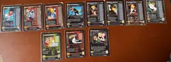 Lot Of 17 Dragon Ball GT Collectible Cards! All Foils!! Near Mint To Mint - Image 3