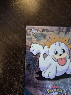 2000 TOPPS Chrome Pokemon Card Seel #86 TV Animation - Series 2 Holo Foil - Image 2