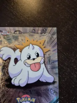 2000 TOPPS Chrome Pokemon Card Seel #86 TV Animation - Series 2 Holo Foil - Image 3