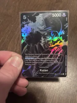 One Piece TCG Kuzan OP10-082 SP Super Rare Holo Character Card NM - Image 1