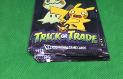 Pokemon Trick or Trade Halloween 2023 Card Pack Factory Sealed 3 card booster pk - Image 2
