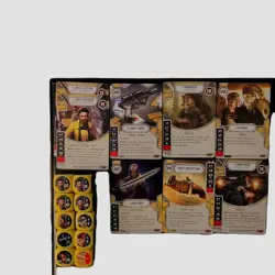 Star Wars Destiny Yellow Legendary Card Lot w/ Dice - Image 2