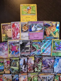 Pokemon Card Lot Ashes Pikachu Promos V GX Radiant EX FullArt Holo TCG - Image 2