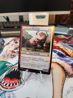 FOIL Wandering Musicians #250 Avatar: The Last Airbender TLE Magic the Gathering - Image 1