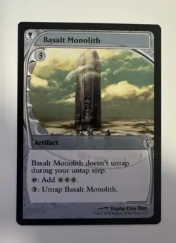 MTG Basalt Monolith (Future Sight) Mystery Booster 2 NM - Image 1