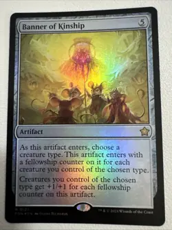 Banner of Kinship (NM Foil) FDN-0127 Rare MTG - Image 1