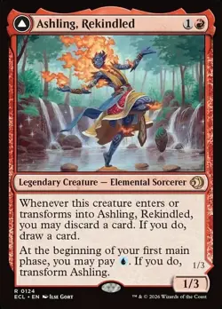 Ashling Rekindled - FOIL- Lorwyn Eclipsed - MtG- NM - Image 1