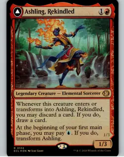 Ashling, Rekindled / Rimebound (Foil) #124 - Rare - Lorwyn Eclipsed - ECL - Image 1
