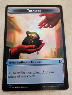 Aang, Awoken Avatar - Marit Lage Treasure Double-Sided Token Avatar - Foil - Image 2