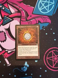 Mox Diamond Moderately Played Purchased at MTG CON as Lightly Played - Image 1