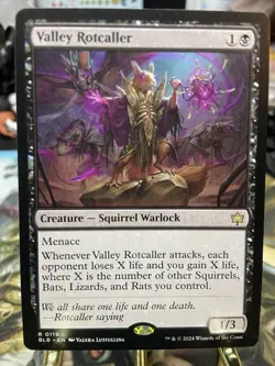 Valley Rotcaller - NM, English MTG Bloomburrow: Main Set - Image 1