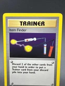 Pokemon - Item Finder - Base Set 1999-2000 4th Print 74/102 - Rare - Image 2