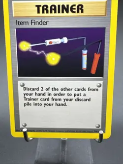 Pokemon - Item Finder - Base Set 1999-2000 4th Print 74/102 - Rare - Image 3