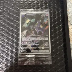 2023 SEALED Mewtwo Holo Black Star Promo Card SVP052 52 TCG CCG Pokemon Full Art - Image 1