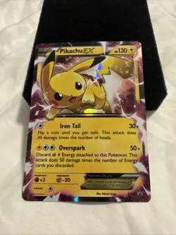 ⚡ Pikachu EX XY84 Promo | Holo Ultra Rare | Pokemon TCG | Near Mint | 2015 - Image 1