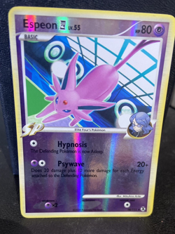 Pokemon TCG - ESPEON - 18/111 - REVERSE HOLO - RARE - RISING RIVALS (2009) - LP - Image 1