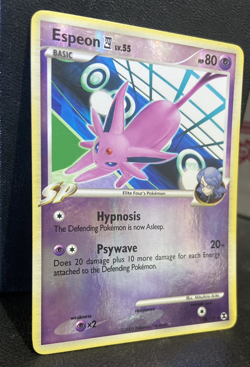 Pokemon TCG - ESPEON - 18/111 - REVERSE HOLO - RARE - RISING RIVALS (2009) - LP - Image 2