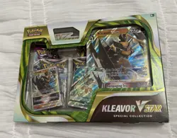 Pokemon TCG: Kleavor VStar Special Collection Box Factory Sealed New - Image 1