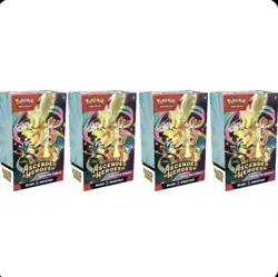 4 x Pokemon TCG: Mega Evolution-Ascended Heroes Booster Bundle (6 Packs) PRESALE - Image 1