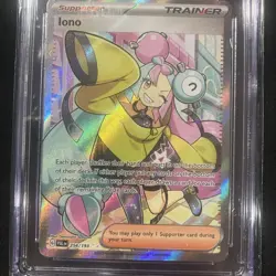 Pokemon TCG Iono 254/193 Full Art Paldea Evolved Scarlet & Violet - NM/M - Image 2