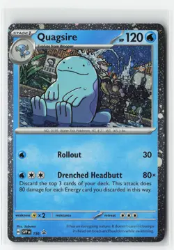 QUAGSIRE SVP 156 COSMOS HOLO PROMO POKEMON TCG NM - Image 1