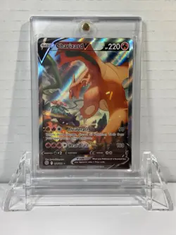 Pokemon Charizard V: Brilliant Stars 154/172 Alt Art Rare Holo 2022 - Image 1